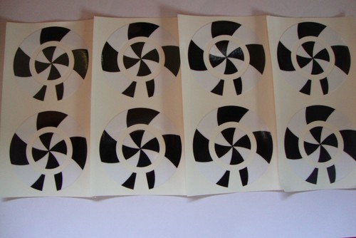 Lawn bowls stickers - 16,