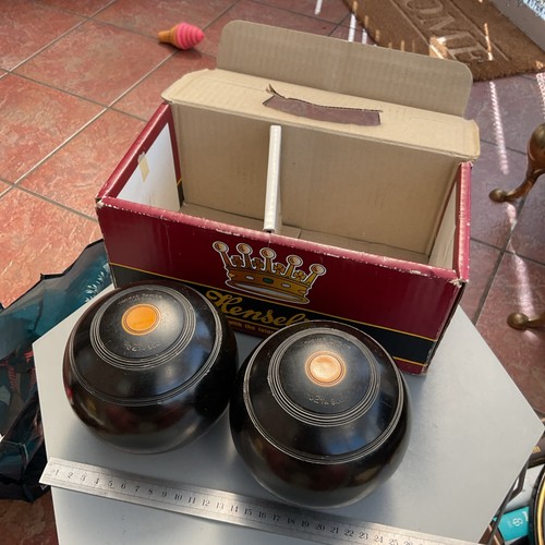 Vintage old crown green - crown, bowls