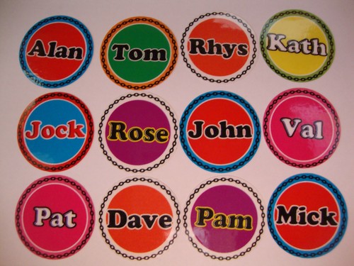 Lawn bowls stickers 1 - ,