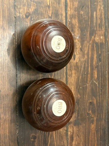 Set crown green bowls - crown,