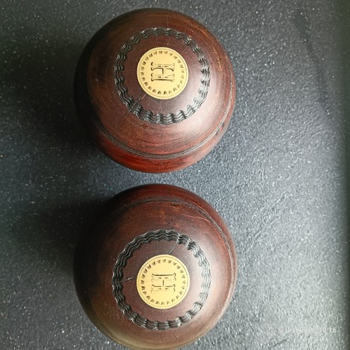 Lignum vitae crown green bowls - crown,