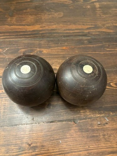 Set crown green bowls - of, bowls-