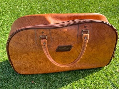Vintage brown mitre - brown, crown