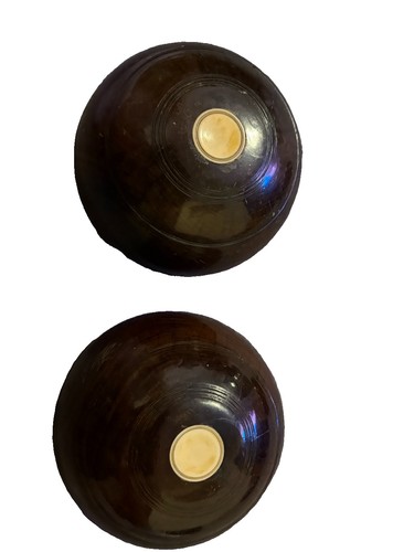 Wooden crown green bowls 2lb - wooden,