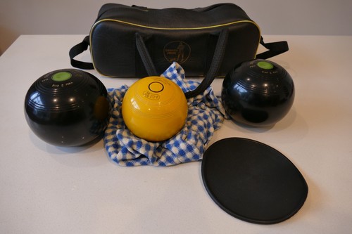 Crown green bowls set - set, 8oz