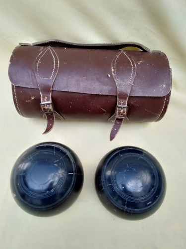 Crown green bowls lignum vitae - lignum,