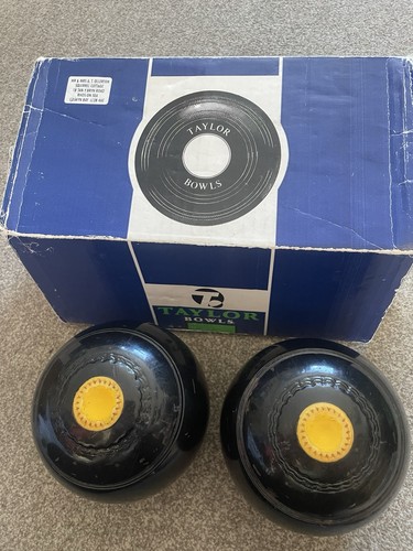 Crown green bowls yellow - bowls,