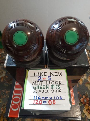 Woods crown green bowls - green,