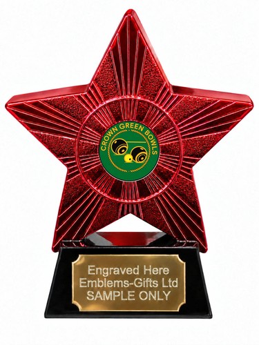 Red superstar crown green - crown,