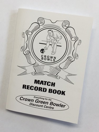 Crown green bowls match - green, record